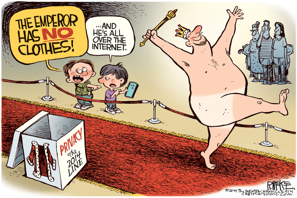 EMPERORS CLOTHES  by Rick McKee