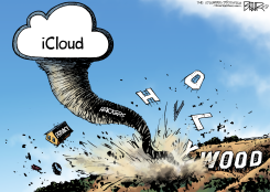 ICLOUD HACKING  by Nate Beeler
