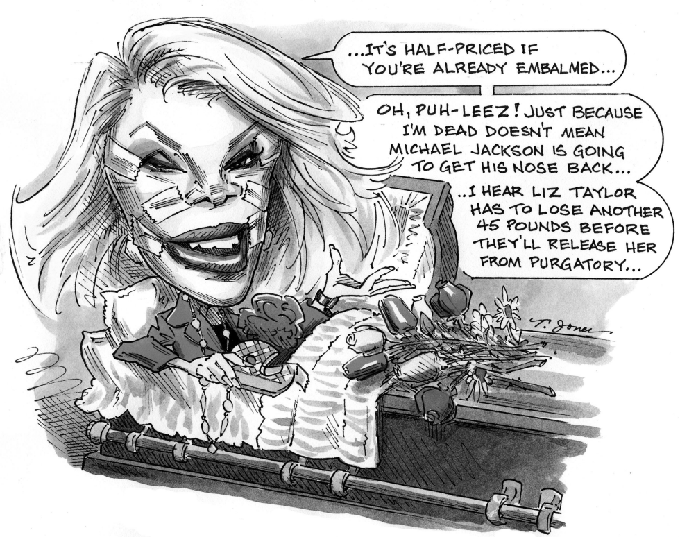  JOAN RIVERS 1933-2014 by Taylor Jones