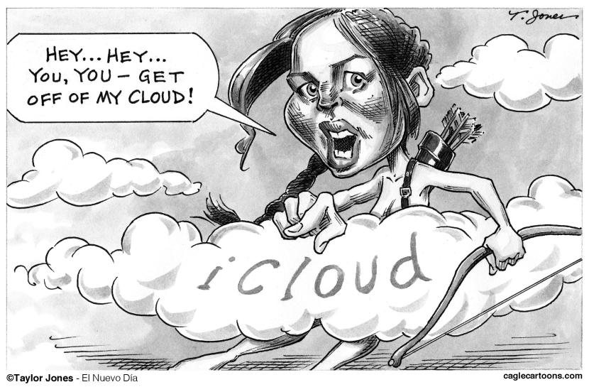 Jennifer Lawrence and Apple iCloud