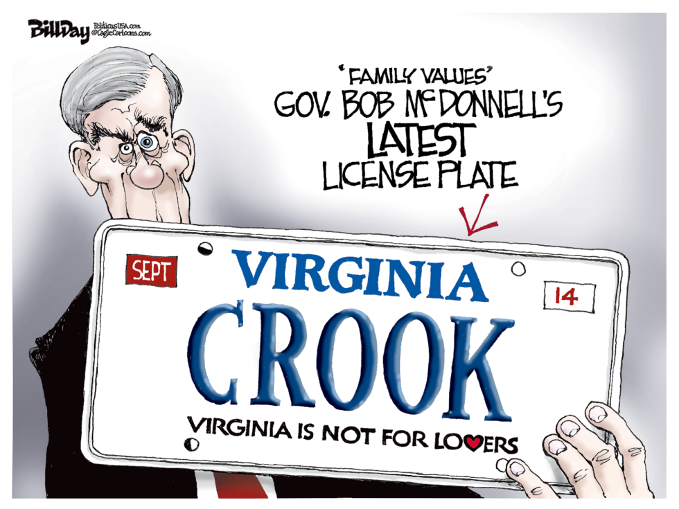 Former Virginia Governor McDonnell the Crook COLOR