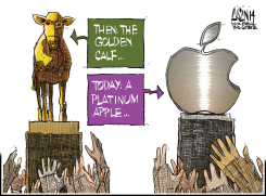 APPLE ANNOUNCEMENTS by Terry Mosher