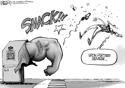 NFL PUNCH by Nate Beeler