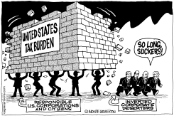 INVERTED CORPORATE DESERTERS by Monte Wolverton