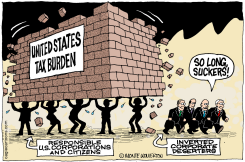 INVERTED CORPORATE DESERTERS by Monte Wolverton