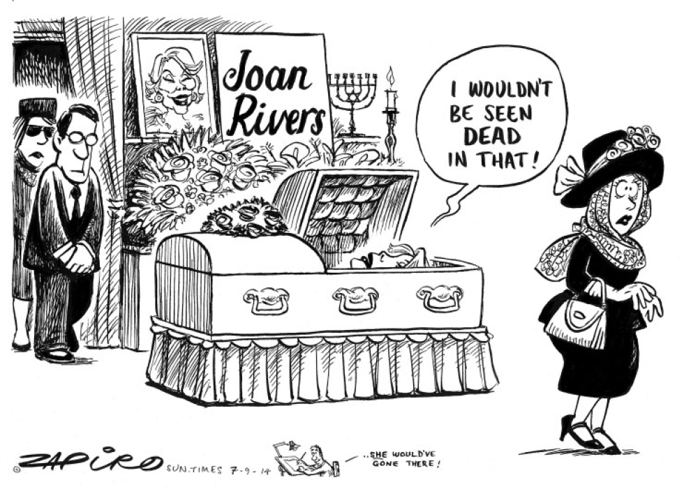 JOAN RIVERS by Zapiro