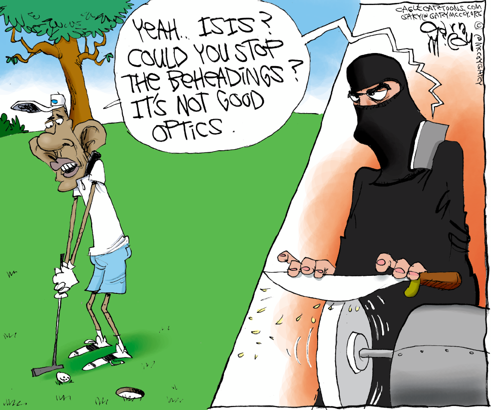  OBAMA AND ISIS OPTICS by Gary McCoy