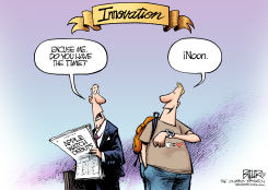 APPLE WATCH  by Nate Beeler