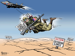 FIGHTING ISIS  by Paresh Nath