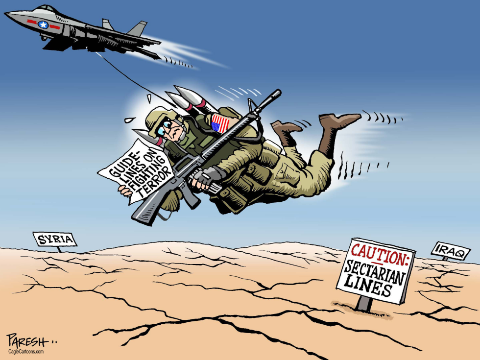  FIGHTING ISIS by Paresh Nath