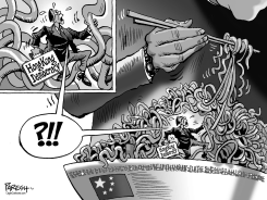 HONG KONG DEMOCRACY by Paresh Nath