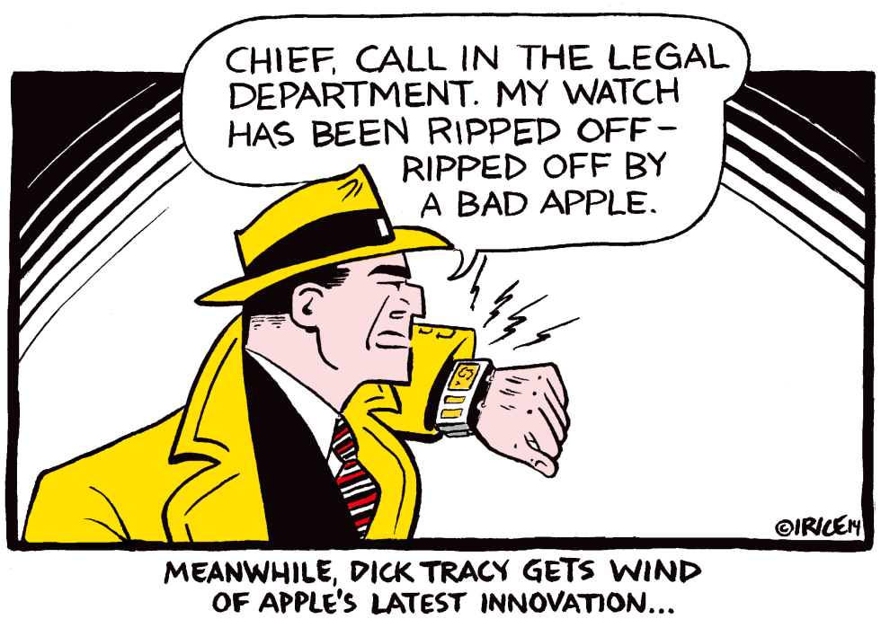 Dick Tracy Uncovers a Bad Apple