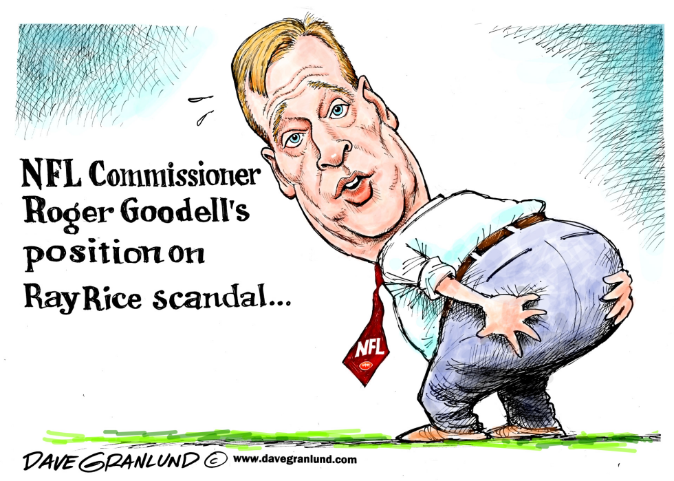  ROGER GOODELL AND NFL SCANDAL by Dave Granlund