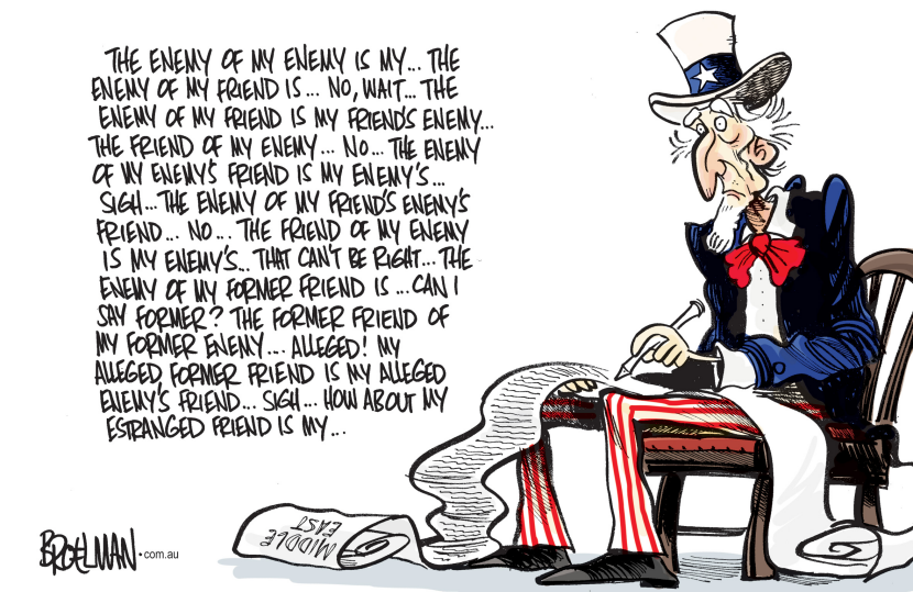 US dilemma in the Middle East