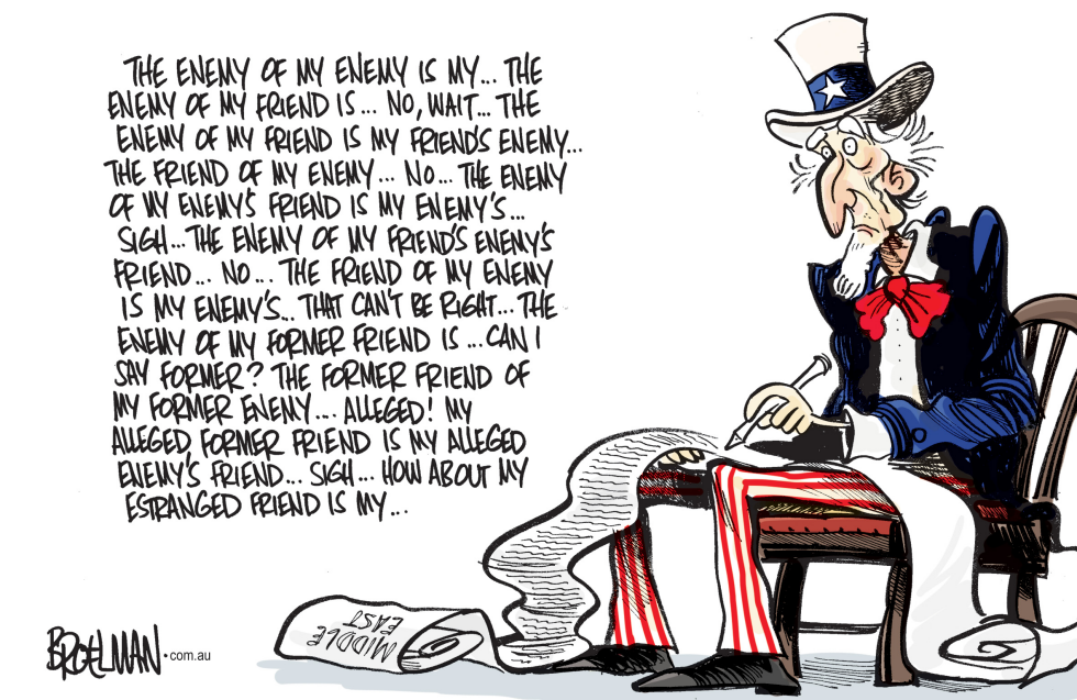 US dilemma in the Middle East