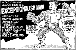 OBAMA EXCEPTIONALISM by Monte Wolverton