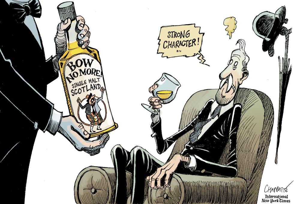  SCOTLAND'S VOICE by Patrick Chappatte