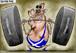 THE FINAL PUSH FOR SCOTTISH INDEPENDENCE by Brian Adcock