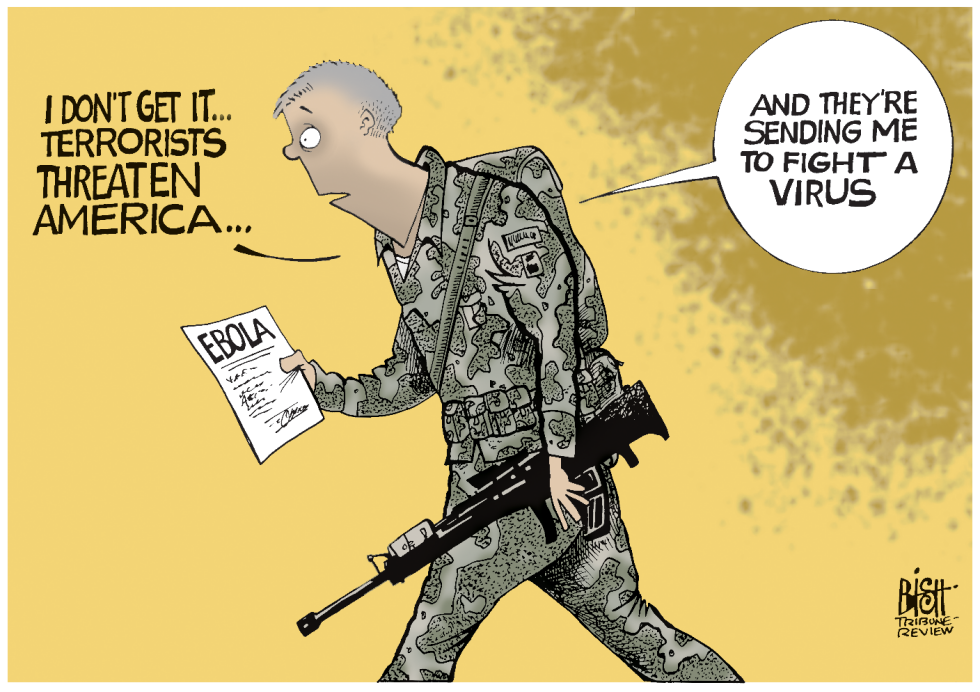 EBOLA OR ISIS, COLOR