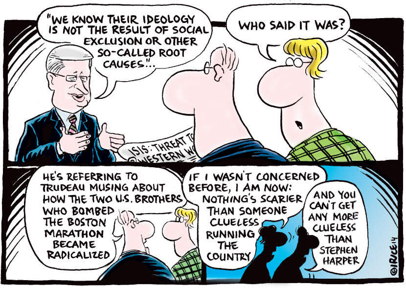 Clueless Stephen Harper