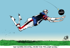 LONG BOMB  by Cam Cardow