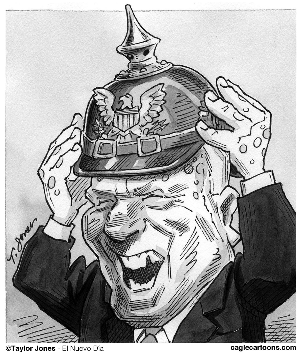 McCain helmet head
