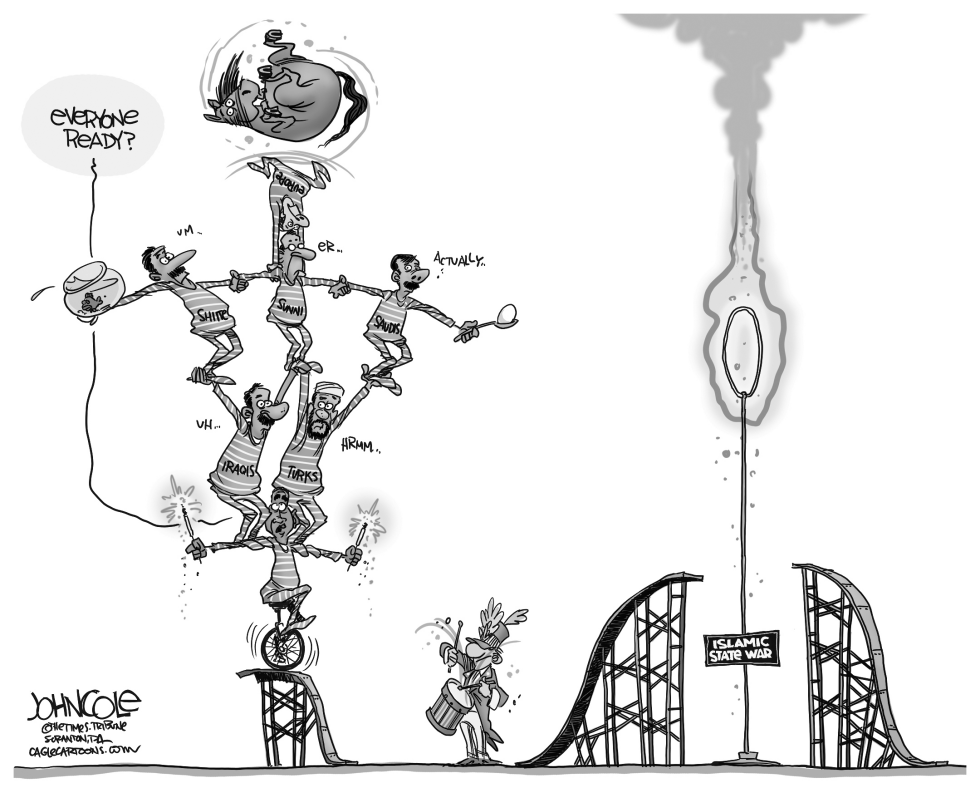 Obama's coalition BW