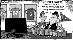 NATIONAL FOOTBALL LEAGUE by Bob Englehart