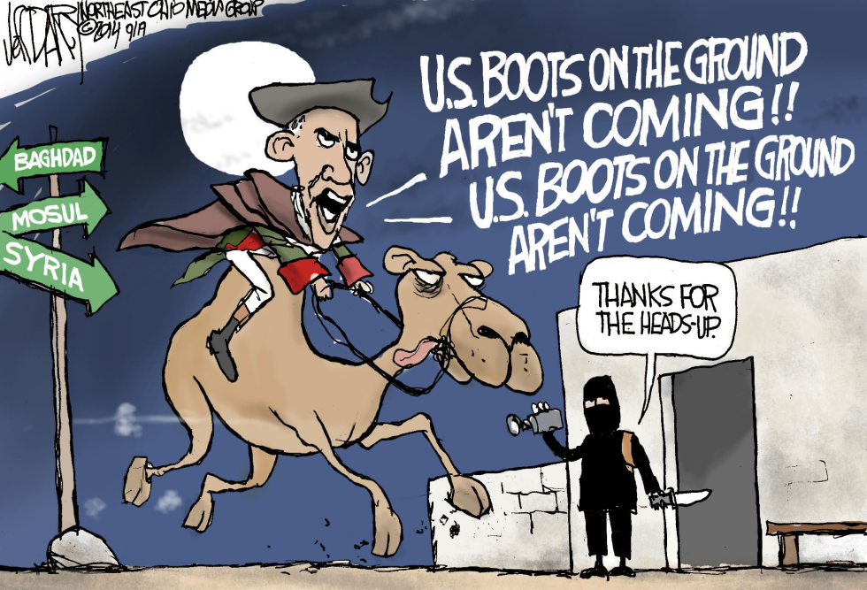 No Boots On The  Ground