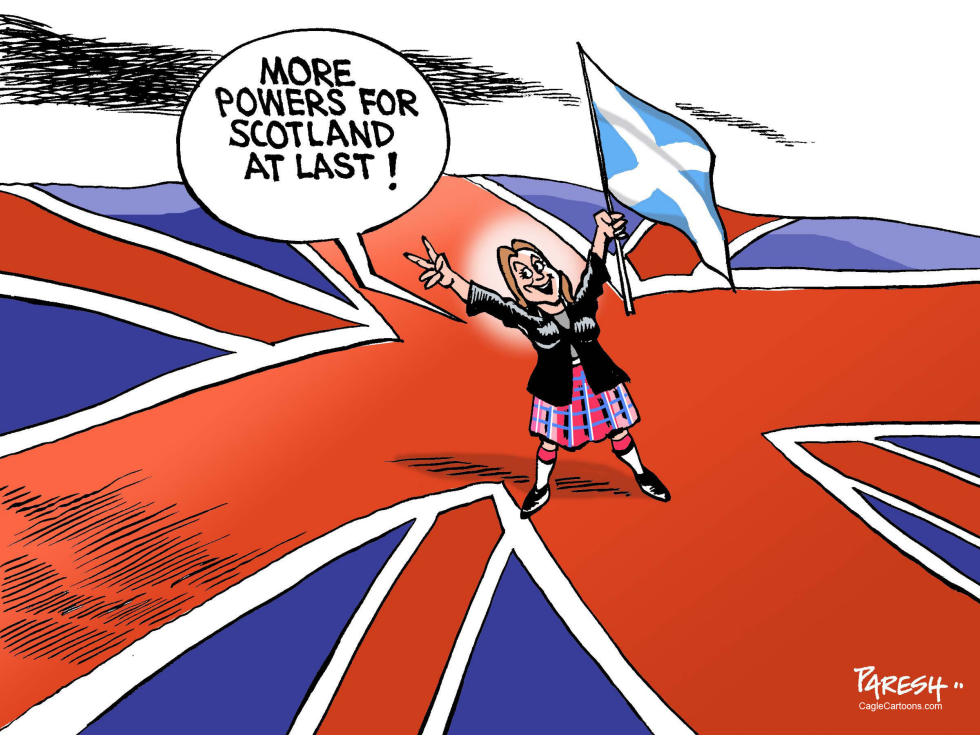  SCOTLAND STAYS IN UK by Paresh Nath