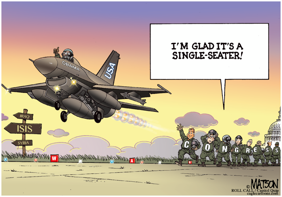 Cleared for Bombing ISIS Mission-COLOR