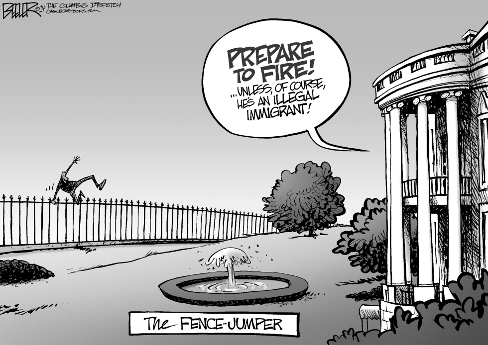 White House Fence-Jumper