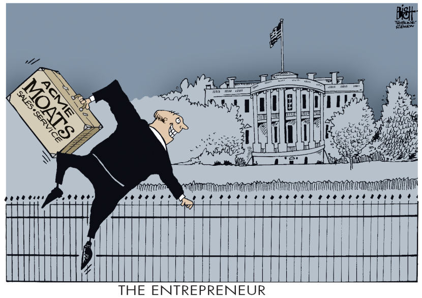 WHITE HOUSE SECURITY, COLOR