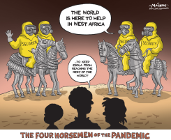 THE FOUR HORSEMEN OF THE PANDEMIC by Graeme MacKay