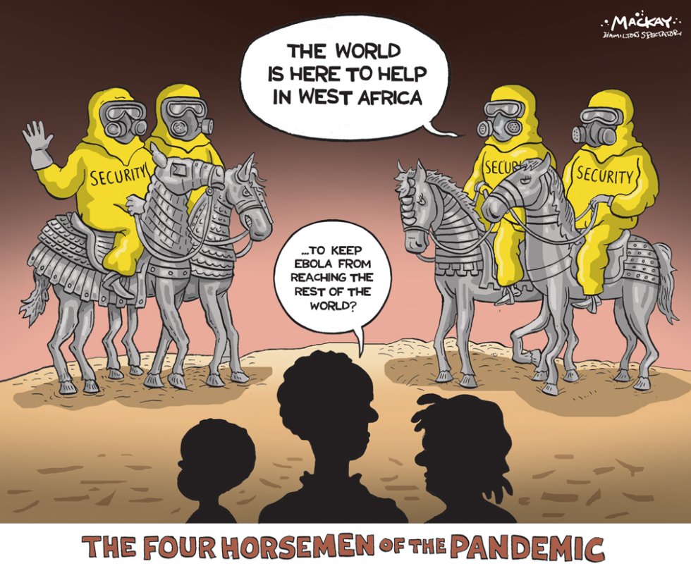 The Four Horsemen of the Pandemic