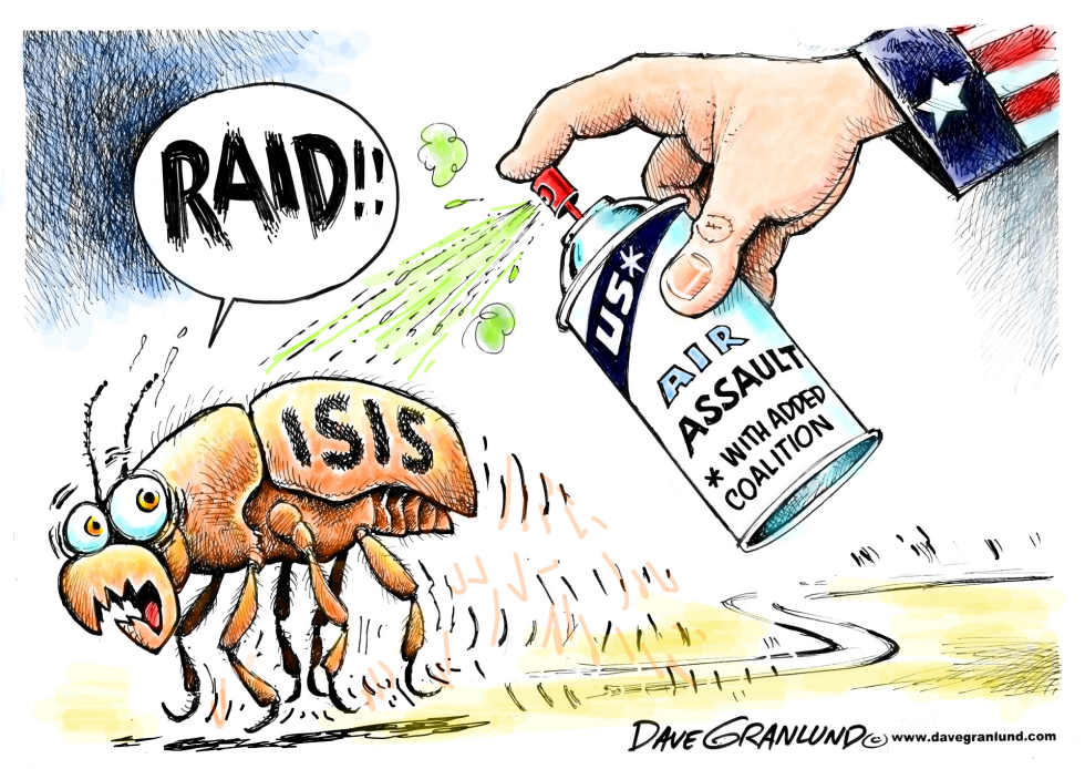 US bombs ISIS