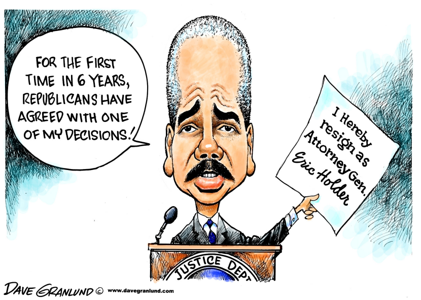 Eric Holder resigns