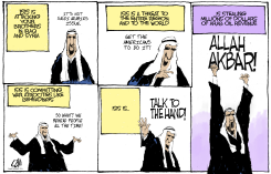 SAUDI ARABIA ATTACKS  by Cam Cardow