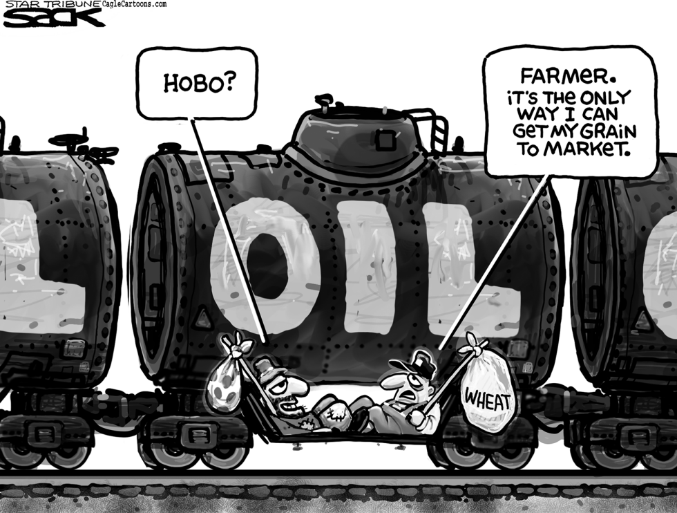 Oil vs Grain Train