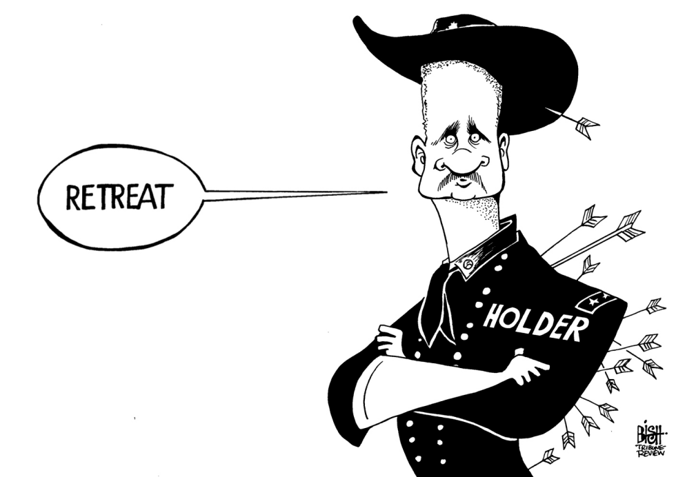 HOLDER'S LAST STAND, B/W