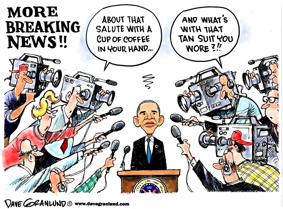 Media fluff and Obama