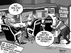 INDIA’S MARS MISSION by Paresh Nath