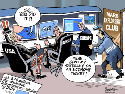 INDIA’S MARS MISSION  by Paresh Nath