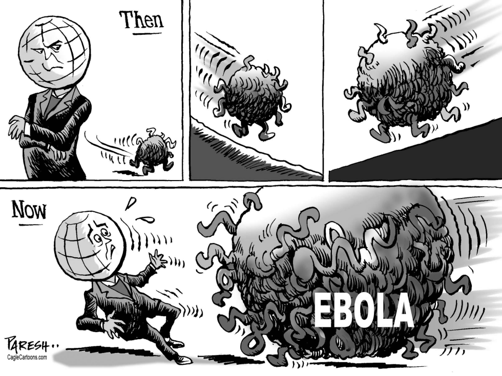  EBOLA THREAT by Paresh Nath