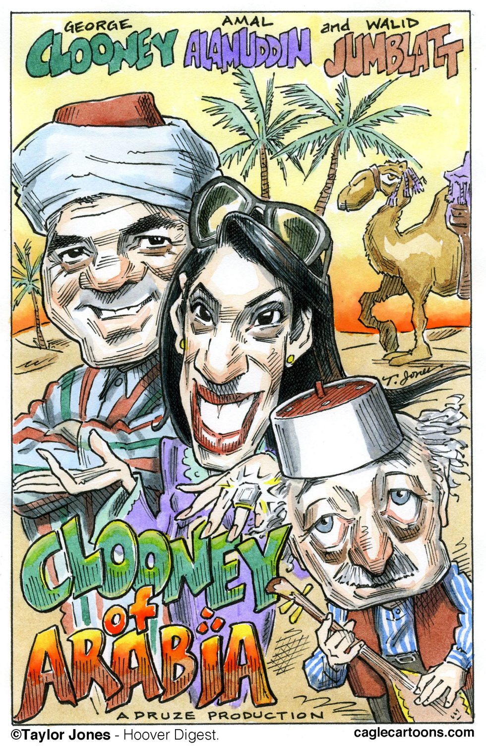 Clooney of Arabia - COLOR