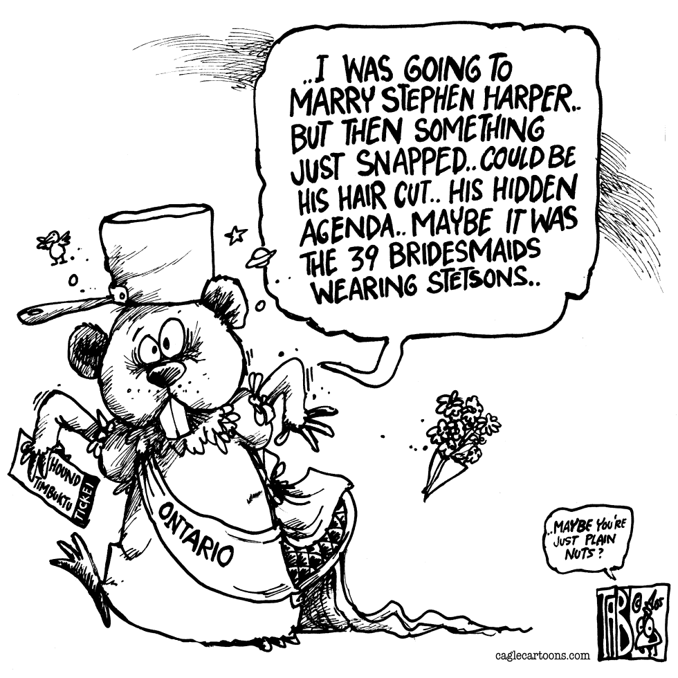 CANADA Runaway Bride