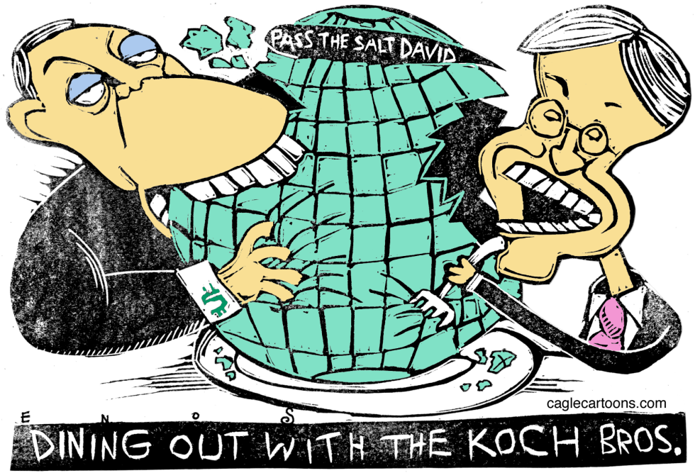  GOURMET KOCH BROTHERS by Randall Enos