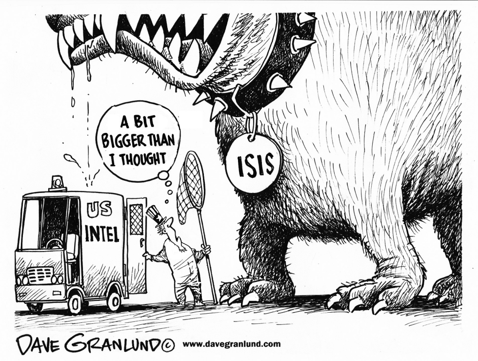  ISIS SIZE by Dave Granlund