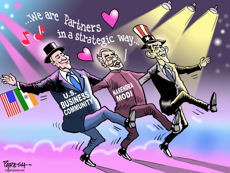 Narendra Modi in USA COLOR