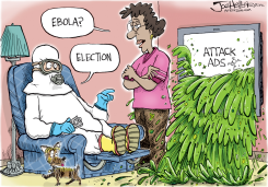 ATTACK ADS by Joe Heller